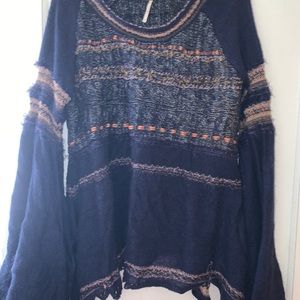 Free people bell sleeve sweater